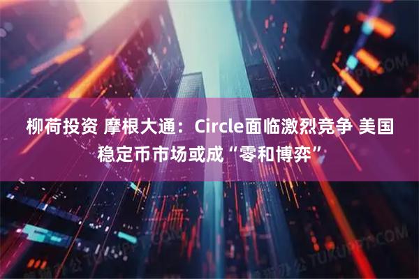 柳荷投资 摩根大通：Circle面临激烈竞争 美国稳定币市场或成“零和博弈”